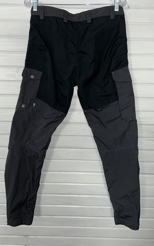 Pantaloni Fjallraven Uomo Taglia 30 (32” x 31”) Vidda Pro Grigio Scuro G-1000 EUC - Foto 8 di 16