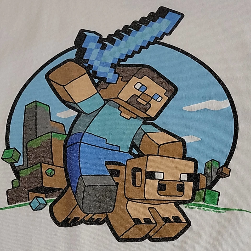Camiseta Mojang Jinx Minecraft YM Ver Medidas Foto 2 de 4