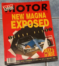 Modern Motor mag Sept 1990. Mitsubishi Magna Holden Special Vehicle