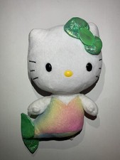 Sanrio TY Beanie Baby Hello Kitty Mermaid Plush Toy Doll