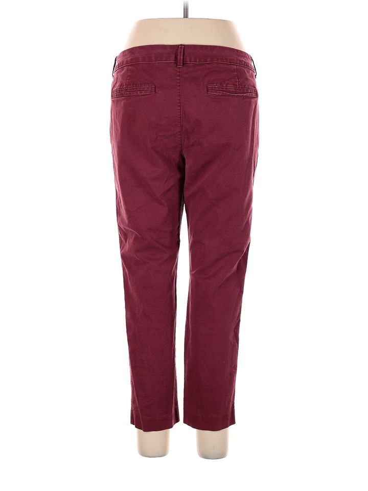 Old Navy Women Red Casual Pants 14 eBay
