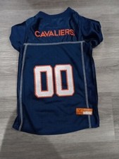 Pets First Licensed NCAA Mesh Virginia Jersey for Dogs Size L 