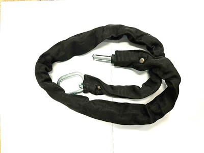 Einsteckkette  100 cm schwarz für AXA  Defender ,Solid.