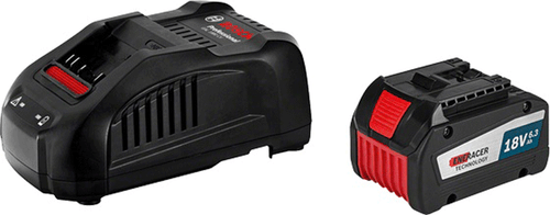 Cargador rápido de batería de iones de litio Bosch GAL1880CV 14,4V-18V 220 V kor - Imagen 3 de 4