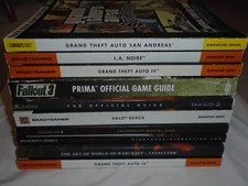 10 Video Game Strategy Guide Lot Halo WoW GTA Myst LA Noire Resident Evil