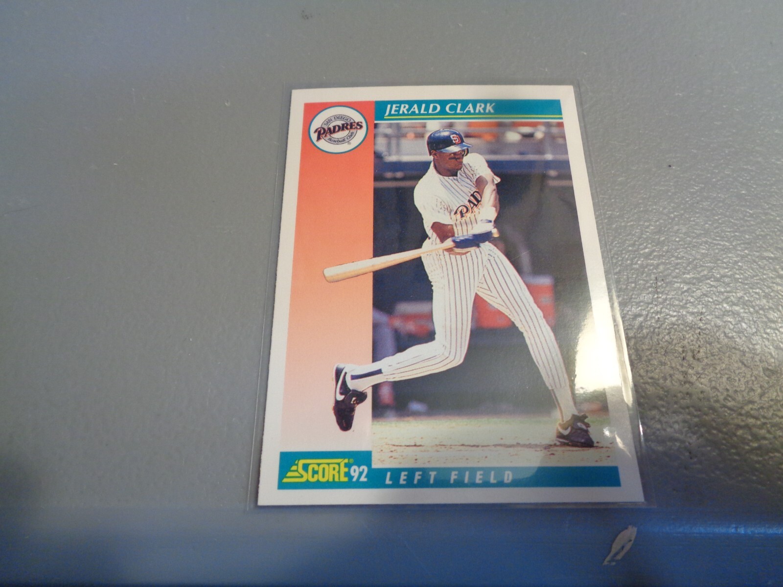 1992 Score Baseball Card Jerald Clark San Diego Padres #257
