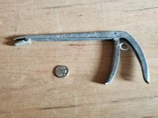 Fish Hook Removal Tool USA Hook-Out Fishing Tackle Box Spring Pliers Vtg Baker