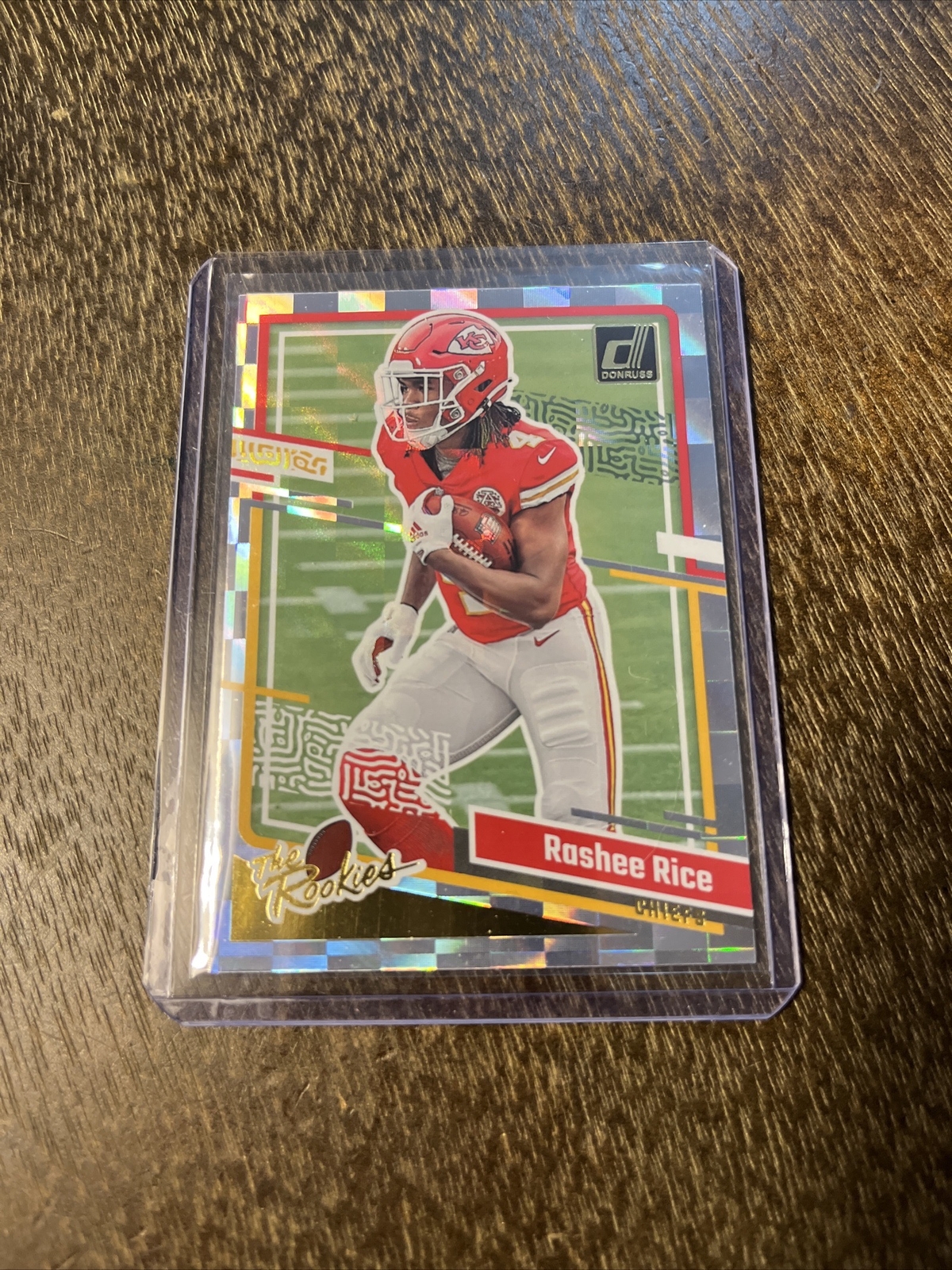 2023 Donruss Football Rashee Rice The Rookies #17 Kansas City Chiefs Rookie