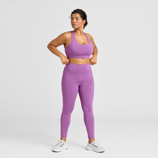 Allbirds Women's Natural Legging Merino Wool Blend Size Medium Lux Purple NWT