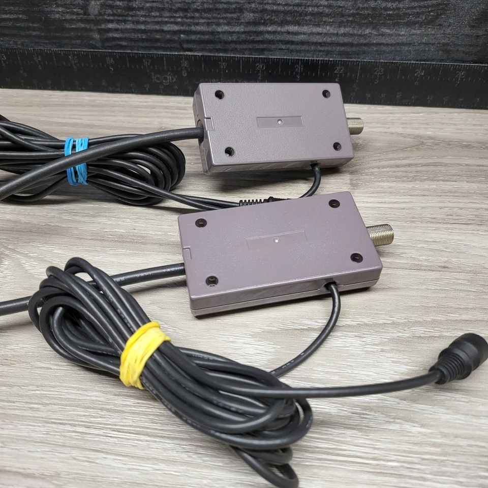 2x Nintendo NES RF AV Cable Adapter Switch (NES-003) Cable Tested Genuine OEM - Image 2 of 4