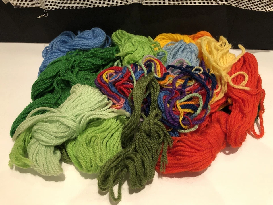 Kit de punta de aguja Dimensions retazos campo vintage 1982 artes y manualidades usado Foto 2 de 4