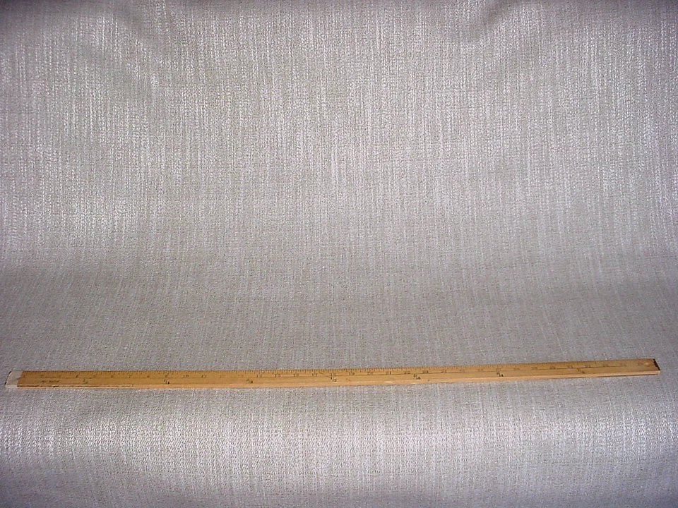 Tela de tapicería 2-3/8Y Cowtan and Tout 11036 Astor lino blanco tweed Foto 3 de 4