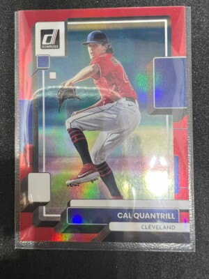 Cal Quantrill Red 2022 Panini Donruss Baseball # 112