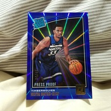 Keita Bates-Diop 2018-19 Donruss Blue Laser Rated Rookie Press Proof Card #191