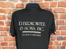 vintage Hilton bowling polo shirt - sz L - soft thin rockabilly 70s 80s