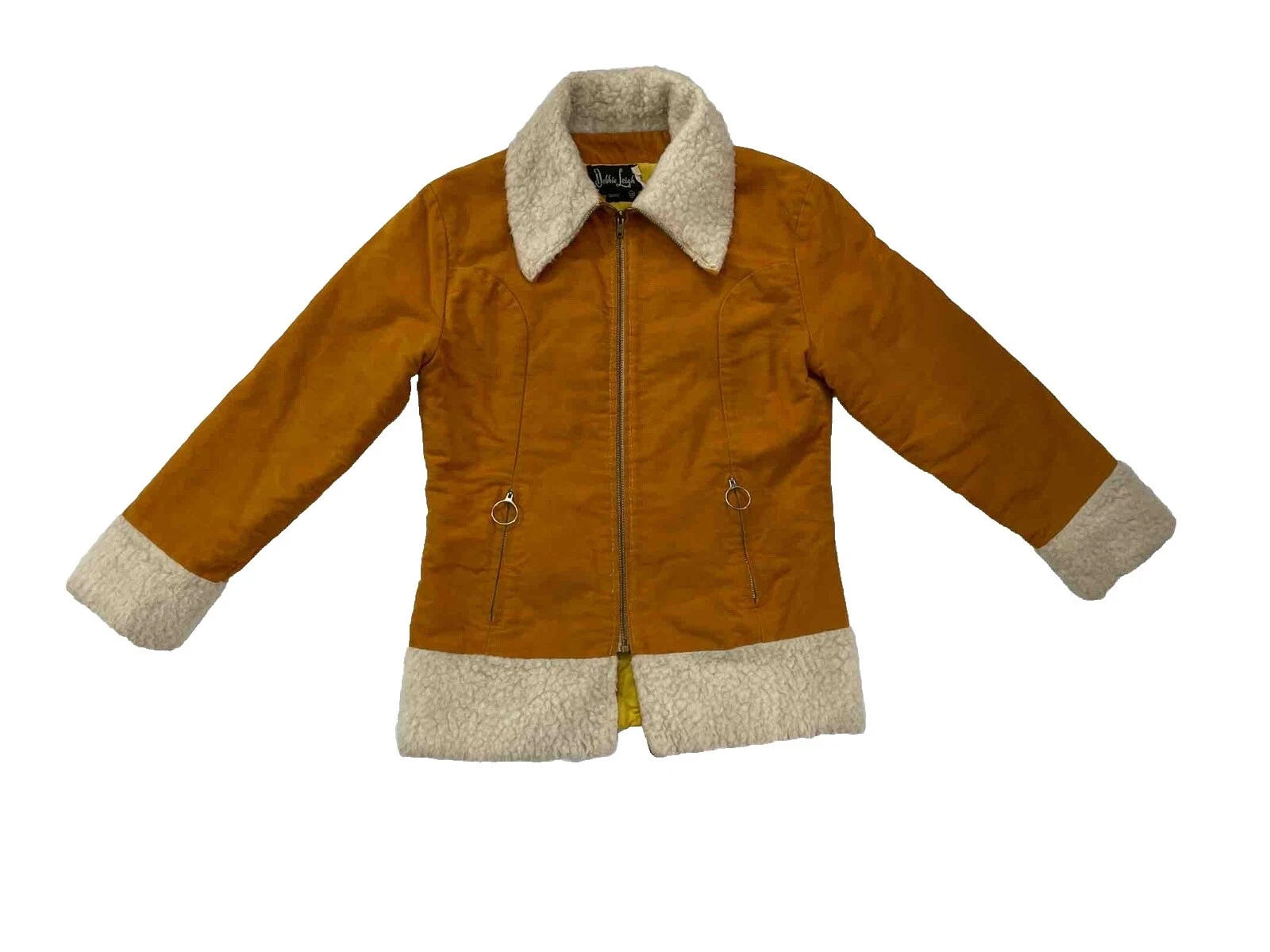 Hippy Brown Vintage década de 1960 Casacos, jaquetas e Coletes para mulheres