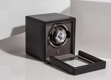 Wolf Cub Single Watch Winder 1.8 module with cover - Ref 461103 Black new in box
