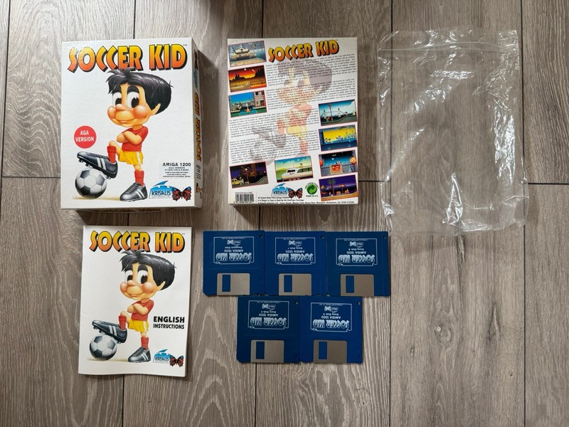 Commodore Amiga - Soccer Kid AGA Version - big box game