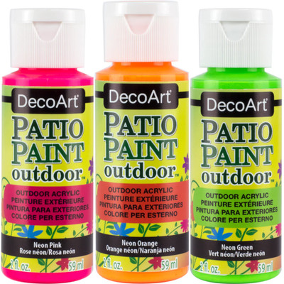 Outdoor Acrylfarben Decoart Terrassenfarbe - Indoor und Outdoor Bastelfarben