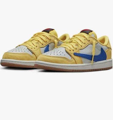 Jordan 1 Retro Low OG SP Travis Scott Canary Kinder
