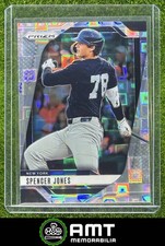 Spencer Jones 2025 Panini Prizm Prizms Premium Set 145/199 New York Yankees #96