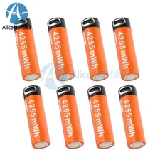 4~8pcs AAA or AA Battery Rechargeable Type-C Li-Ion 1.5V 1100 3400 4255mWh Lot