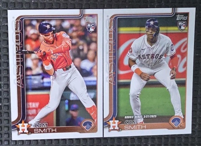 Cam Smith 2025 Topps Update Rookie Debut & Base Rookie Cards