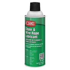 Crc 03050 Chain And Wire Rope Lubricant, 25 To 350 Degree F, H2 No Food