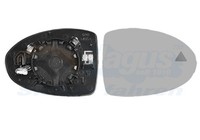 Spiegelglas AußEnspiegel Hagus VAN Wezel 1648836 Konvex Beheizbar FüR Fiat 500E