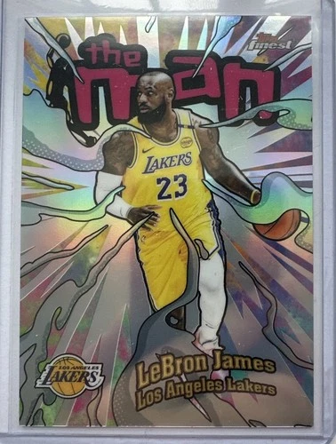 2025-26 Topps Finest Basketball Lakers LeBron James The Man SSP Rare
