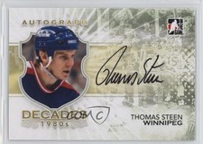 2010-11 ITG Decades 1980s Auto Thomas Steen #A-TS Auto 1u0