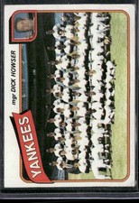 1980 Topps #424 New York Yankees / Dick Howser