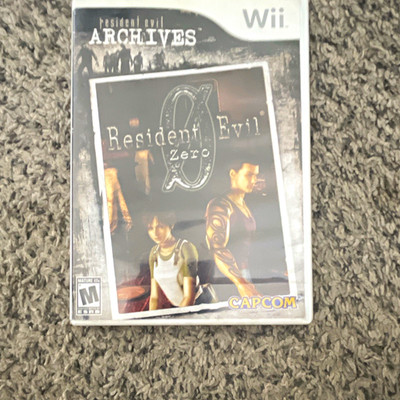 Capcom Resident Evil Zero (Nintendo Wii) M Rated NTSC-U/C Manual Included