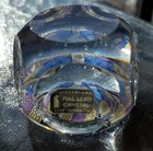 Whitefriars 5-Panel Millefiori Art Glass Paperweight With Beautiful Colors — photo 3