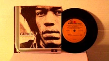 Jimi Hendrix,Reprise,"GLORIA",US,7" 33 with P/S,1979 one side edition, Mint
