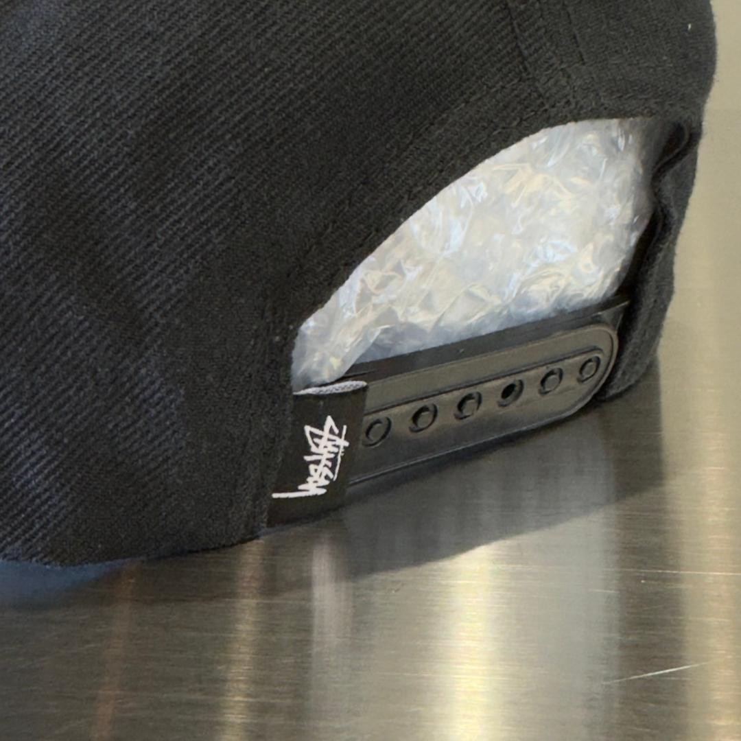 Stussy Big Stock Point Crown Cap Stylish Design Functional