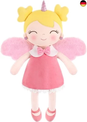 BESUCHE DEN GAGAKU-STORE GAGAKU Weiche Stoffpuppe 40cm Einhorn Schutzengel Puppen, Taufe Geschenk