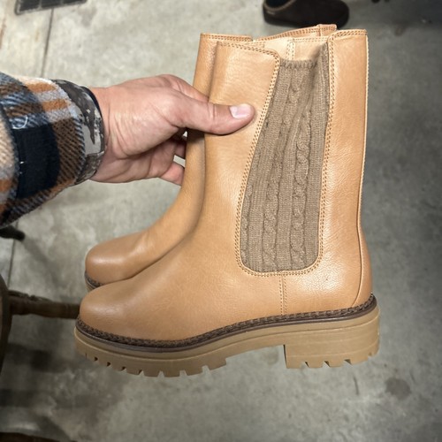 Sam & Libby Damen Scarlet halbhohe Kampfstiefel Größe 9 1/2 neu! - Bild 4 von 7
