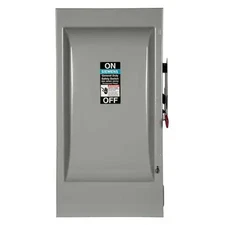 Siemens Gnf324 Nonfusible, Safety Switch, General Duty, 240 V, 3Pst