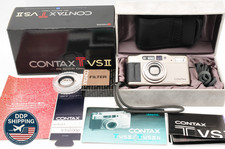  Mint w/Box Contax TVS II Point  Shoot 35mm Film Camera in BOX From JAPAN 100
