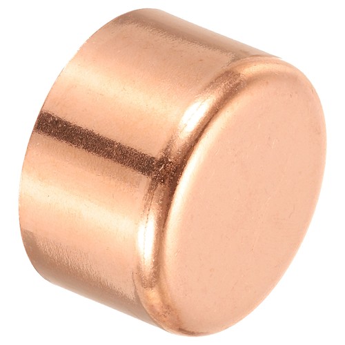1-3/4 Inch ID Copper Pipe End Cap Fitting Sweat Plug Solder Connections