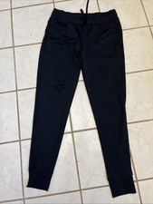 Z BY ZELLA NEW Black LIVE-IN Drawstring Fitness Jogger Pants Sz M