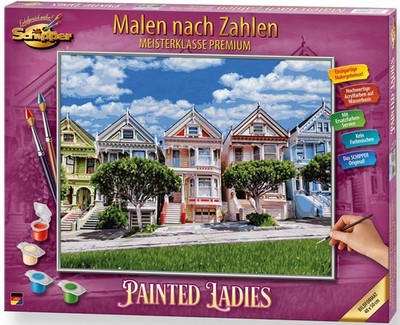 Schipper Malen nach Zahlen Master Class Premium 40x50cm Painted Ladies 609130900