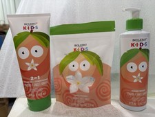 Bolero Kids Peaches Vanilla and Raspberry Body Wash with Bath Fizzers