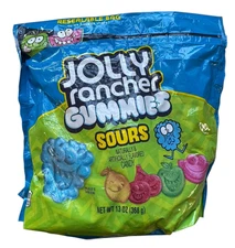 Jolly Rancher SOURS Gummies Fruit Flavors Candy Resealable - 13oz - Ex: 4/26