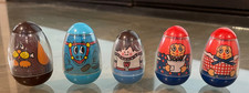 Vintage, Excellent Condition 5-Piece Weeble Wobble Set