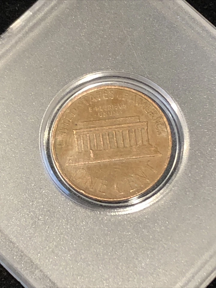 1968 D Penny Coin Error / In God We Trust & L In Liberty RIM Error + Back side - Image 4 of 4