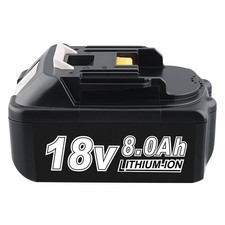 Pour Makita BL1860B -18V 8.0Ah Li-Ion Batterie (197422-4) BL1850 BL1830 LED