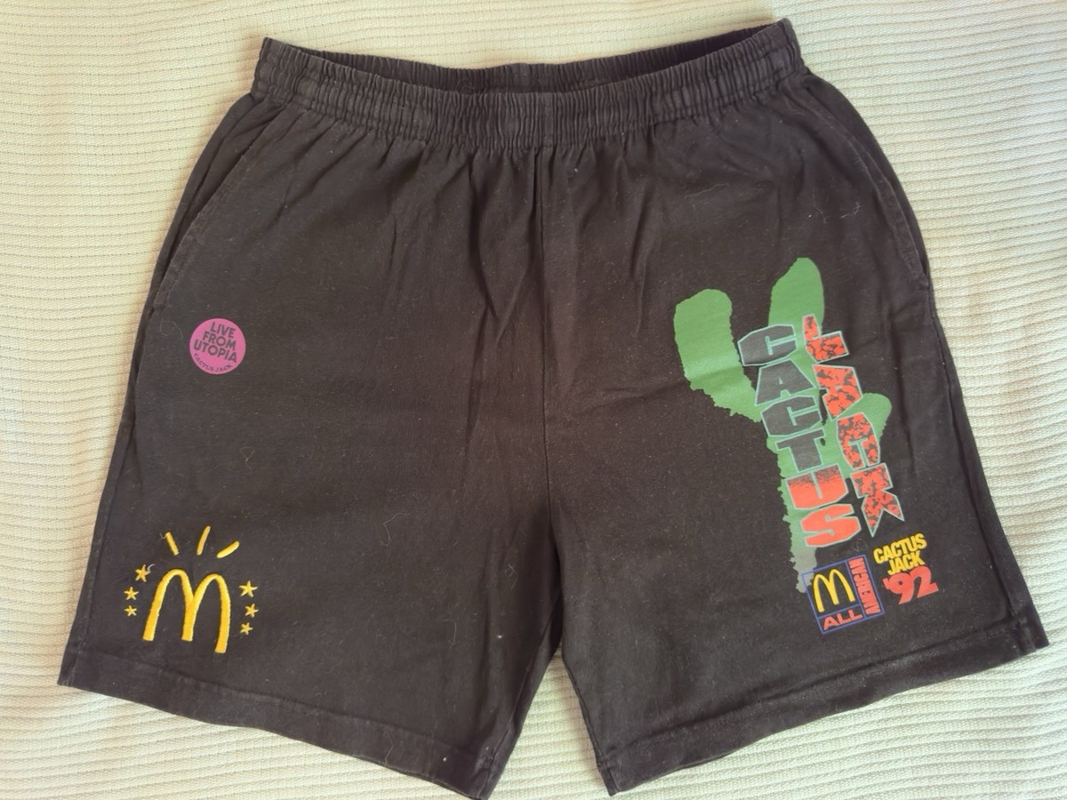 Cactus Jack McDonald'sロゴ付きショートパンツ Cactus Jack McDonald'sロゴ付きショートパンツ 【公式通販】