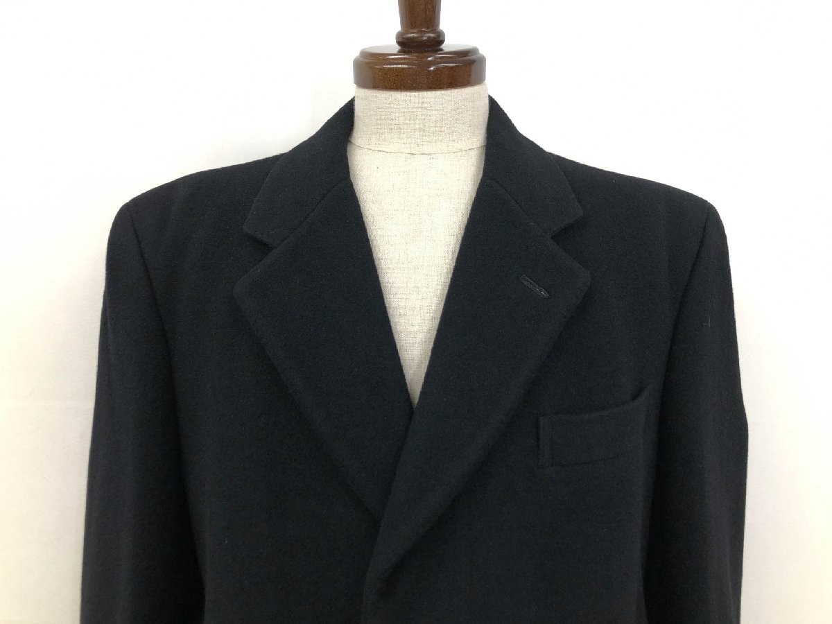 Cappotto Yves Saint Laurent pour Homme Chester lana tessuto spesso usatolatura sc inc